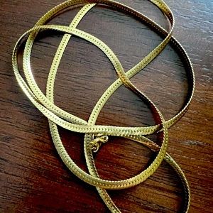 Gold 30”tone chain